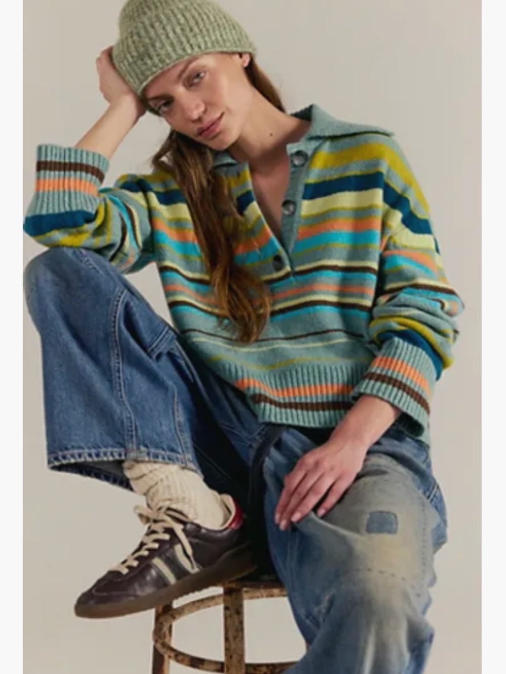 Trading Up Striped Polo
Free People